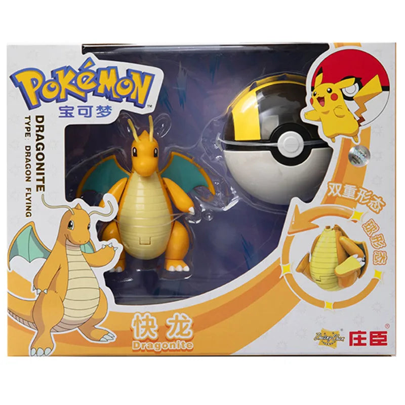Genuine Pokémon Transformation Figure Collectible Toy Set - Image 4