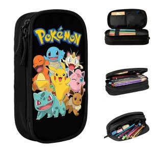 Pokémon Character Group Large Capacity Pencil Case