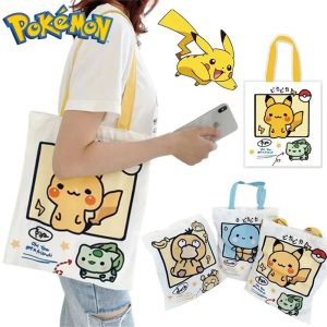Pokémon Casual Canvas Crossbody Shoulder Bag