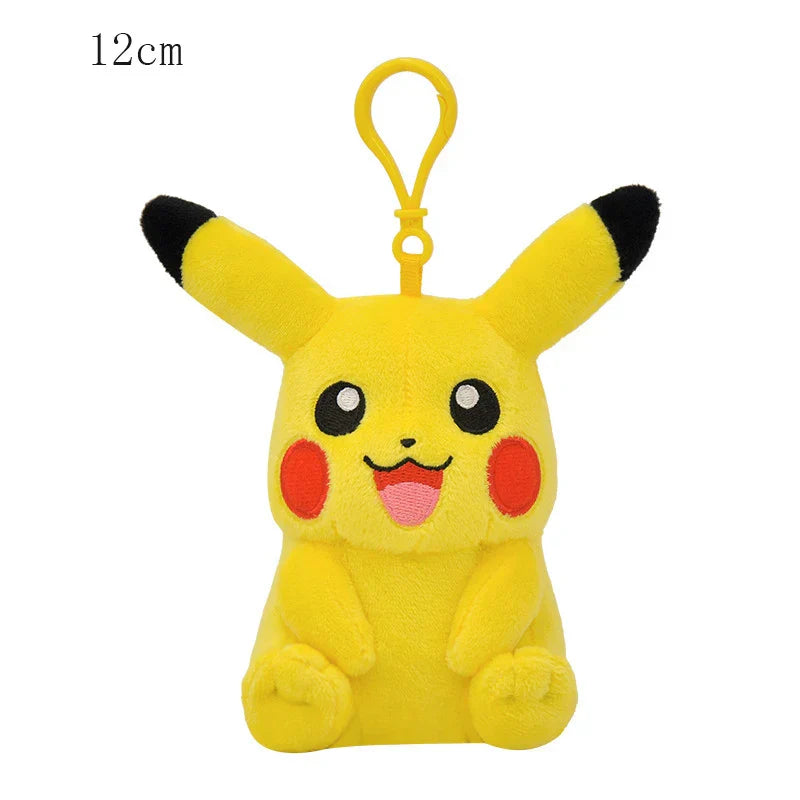 Pikachu & Friends Plush Keychain Collectible Set - Image 6