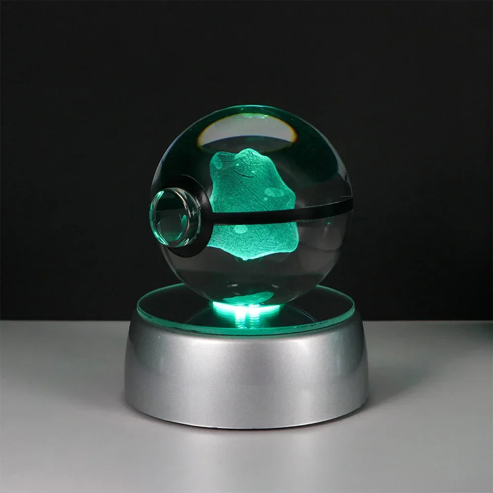 Pokémon 3D Crystal Ball LED Night Light - Image 41