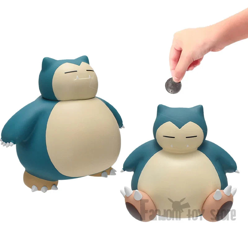 Snorlax Coin Bank – Cute Piggy Bank Toy