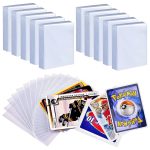100 Pcs Transparent Pokémon Card Sleeves