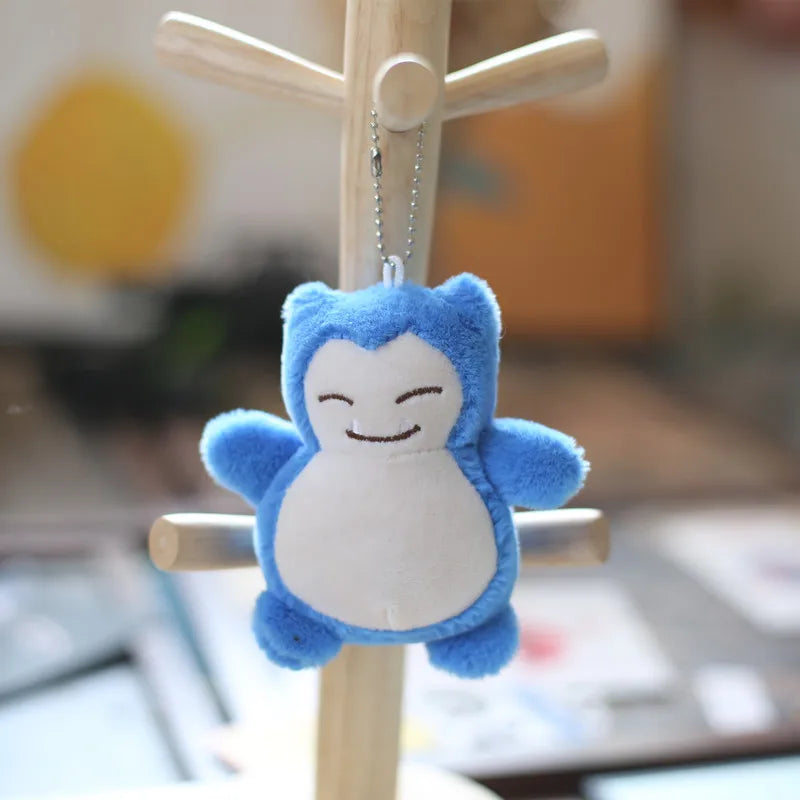 3PCS Pokémon Snorlax Plush Keychains - Image 5