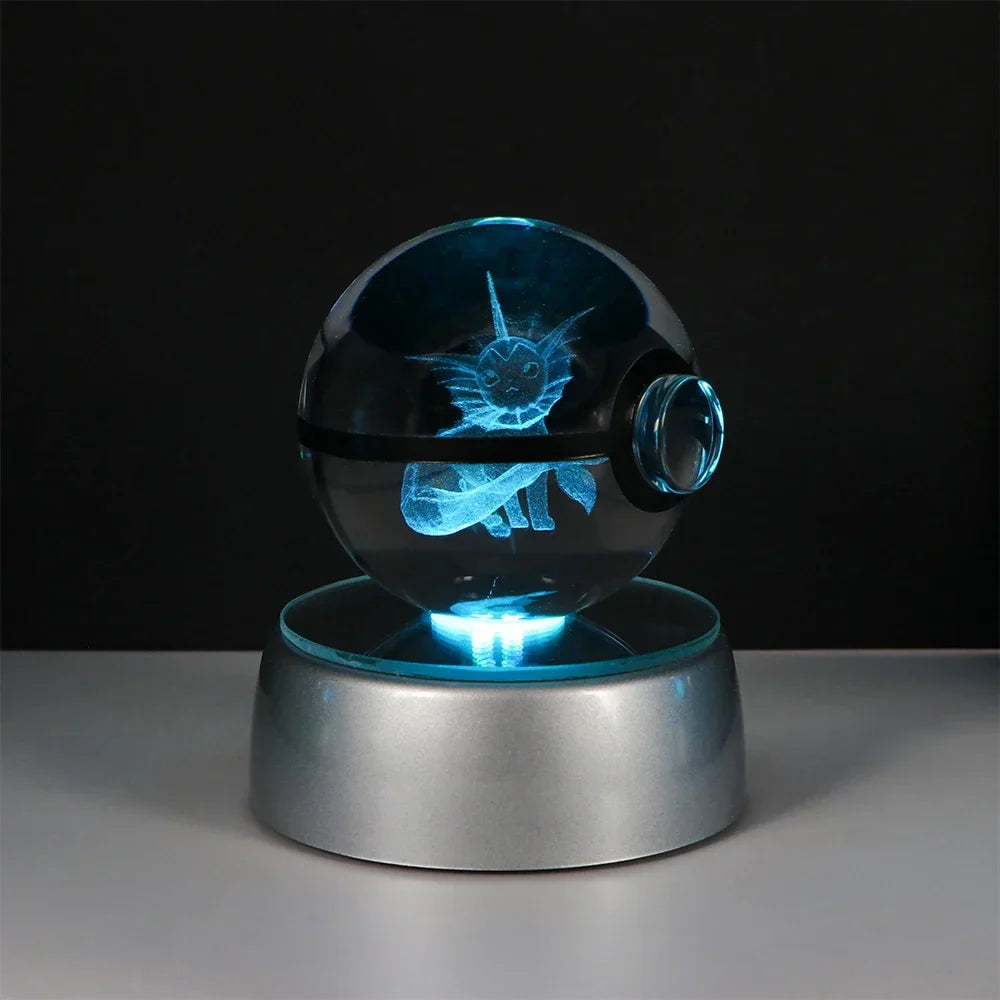 Pokémon 3D Crystal Ball LED Night Light - Image 21