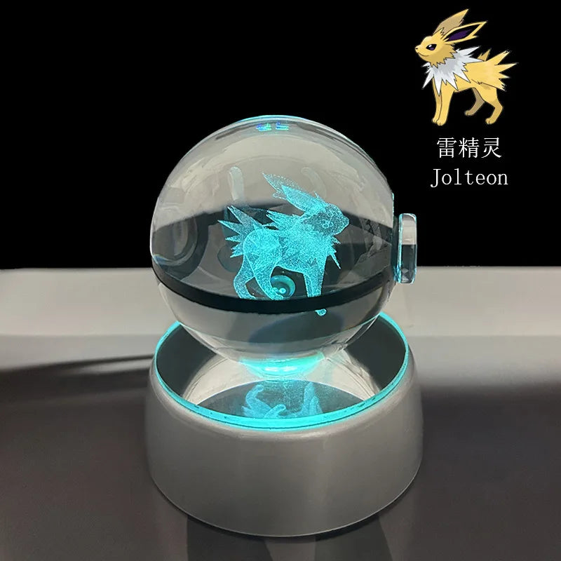 Pokémon 3D Crystal Ball LED Night Light - Image 36
