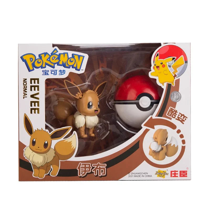 Genuine Pokémon Transformation Figure Collectible Toy Set - Image 12