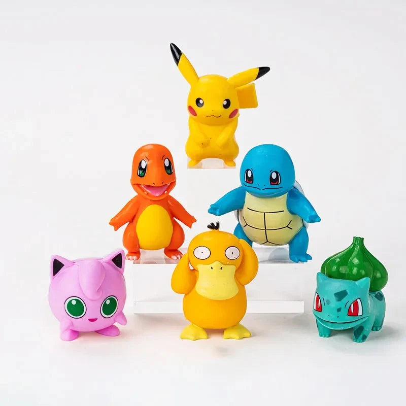 13pcs Pokémon Cartoon Cake Topper Toy Figures - Image 6