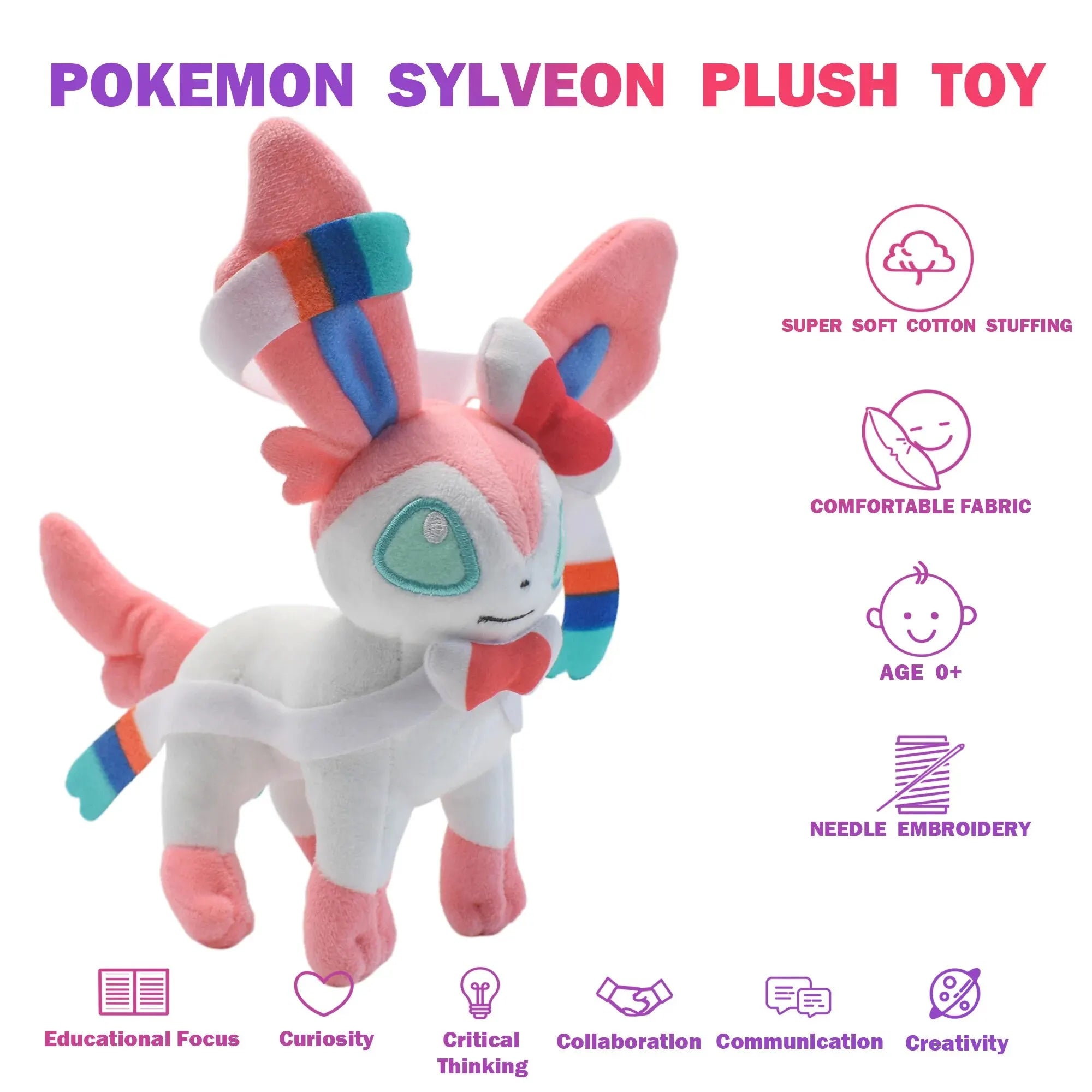 Eeveelution Plush Toy Collection for Kids - Image 12