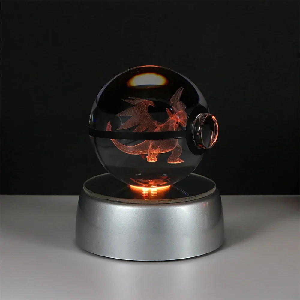 Pokémon 3D Crystal Ball LED Night Light - Image 44
