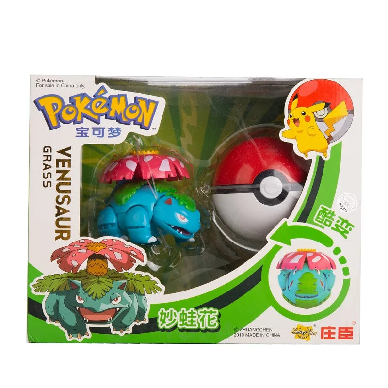 Genuine Pokémon Transformation Figure Collectible Toy Set - Image 21