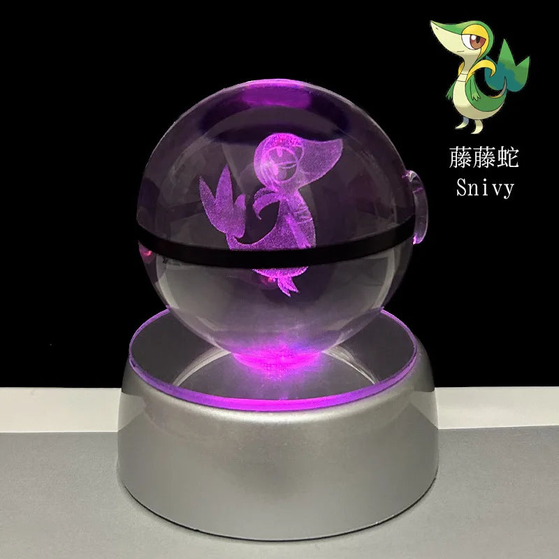 Pokémon 3D Crystal Ball LED Night Light - Image 34
