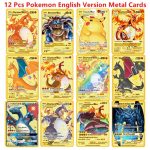 Pokémon English Metal Trading Card Collection Set