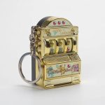 Mini Pokémon Slot Machine Keychain Collectible Toy