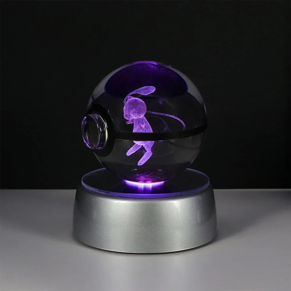 Pokémon 3D Crystal Ball LED Night Light - Image 13