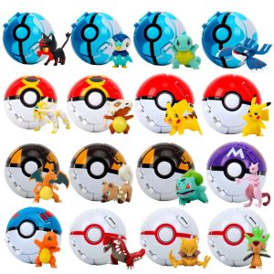 Pokémon Poké Ball Elf Figure Collection Set