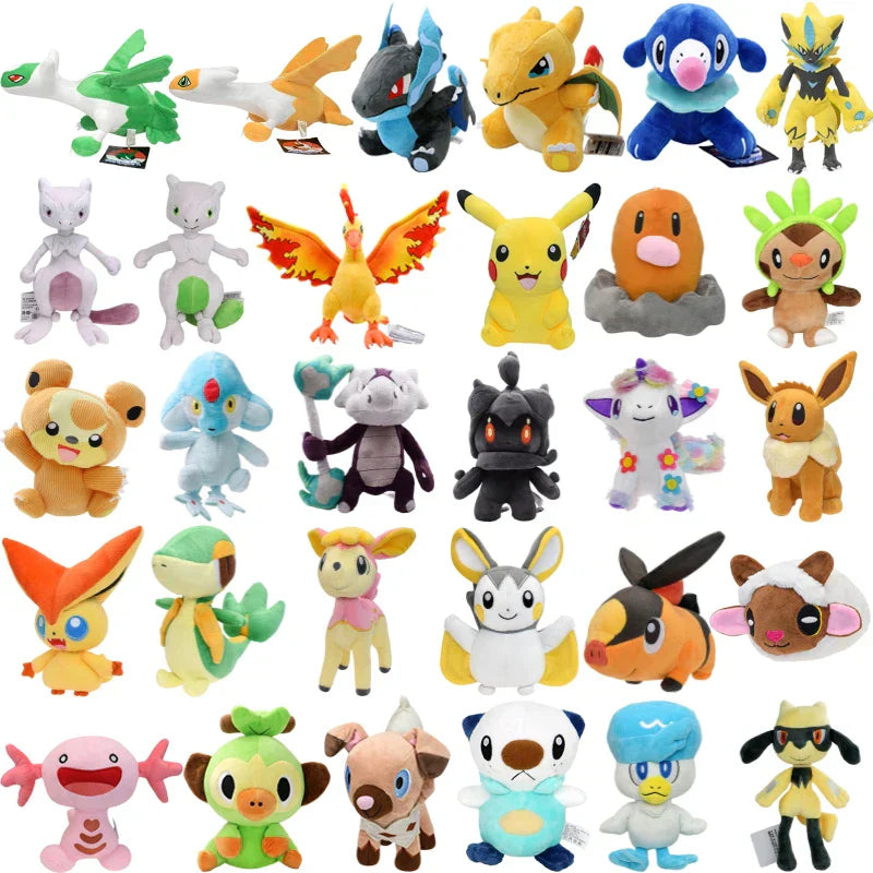 Pokémon Plush Toys – Legendary & Starter Collection