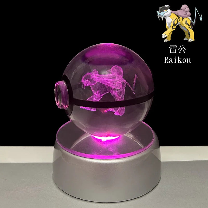 Pokémon 3D Crystal Ball LED Night Light - Image 18