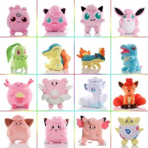 20cm Pokémon Kawaii Plush Collectible Toy Set