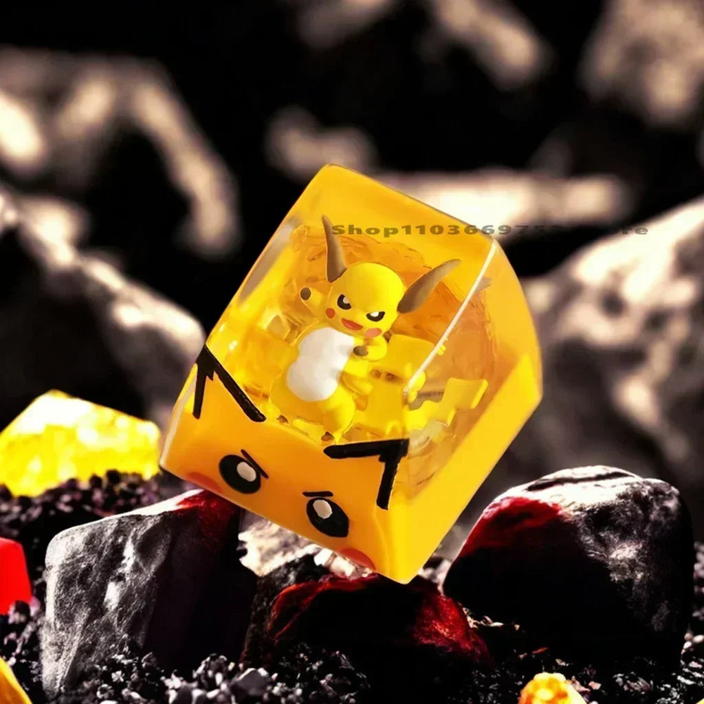 Pokémon 3D Resin Keycaps Mechanical Keyboard Set - Image 2
