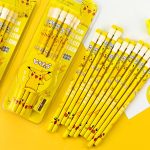12pcs Pokémon Pikachu Cartoon Drawing Pencil Set
