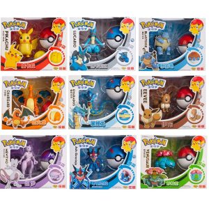 Pokémon Transforming Deformable Action Figure Set