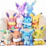 Pokémon Eevee Evolution Soft Plush Toy Set