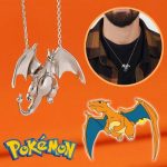 Charizard Hip Hop Style Pendant Necklace