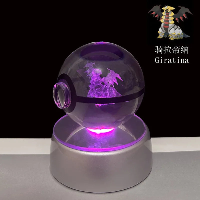 Pokémon 3D Crystal Ball LED Night Light - Image 43