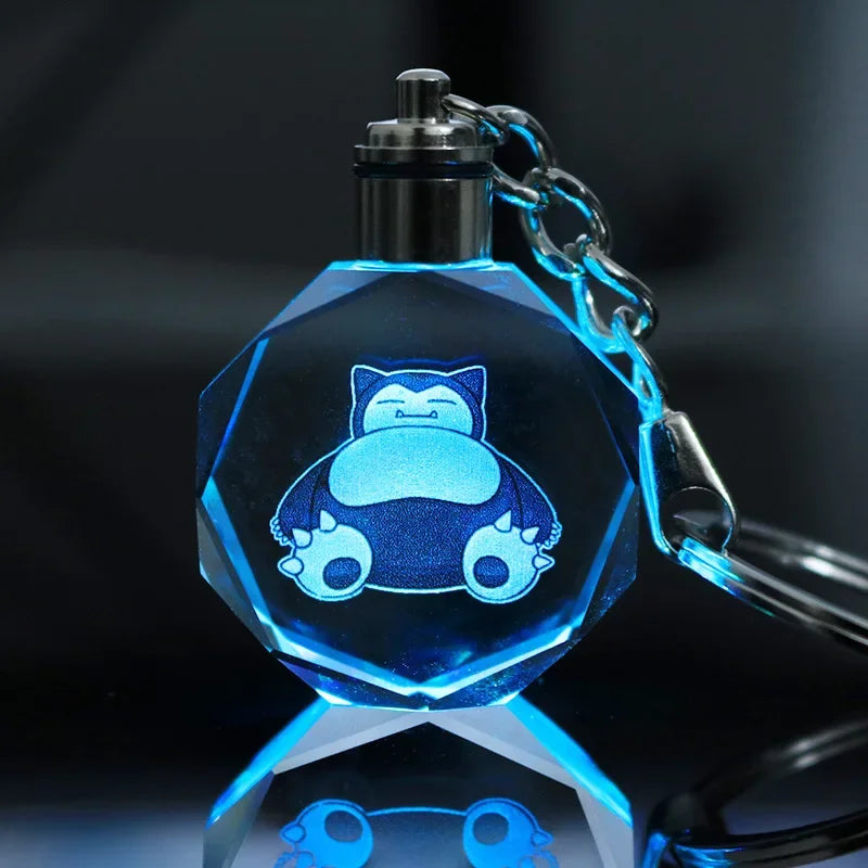 Pikachu Crystal LED Keychain - Image 22